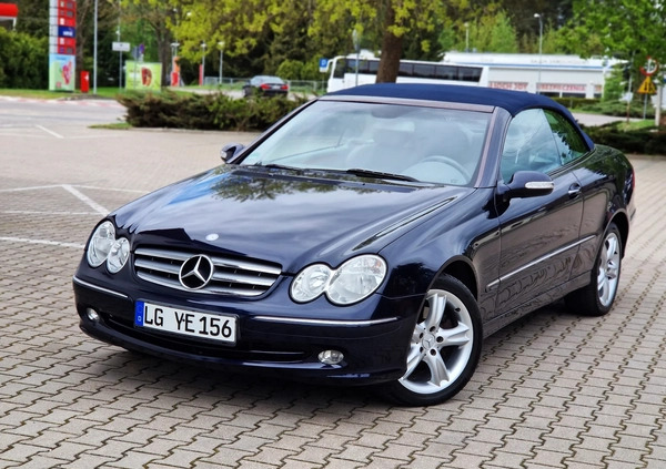 Mercedes-Benz CLK cena 28900 przebieg: 147000, rok produkcji 2005 z Gościno małe 742